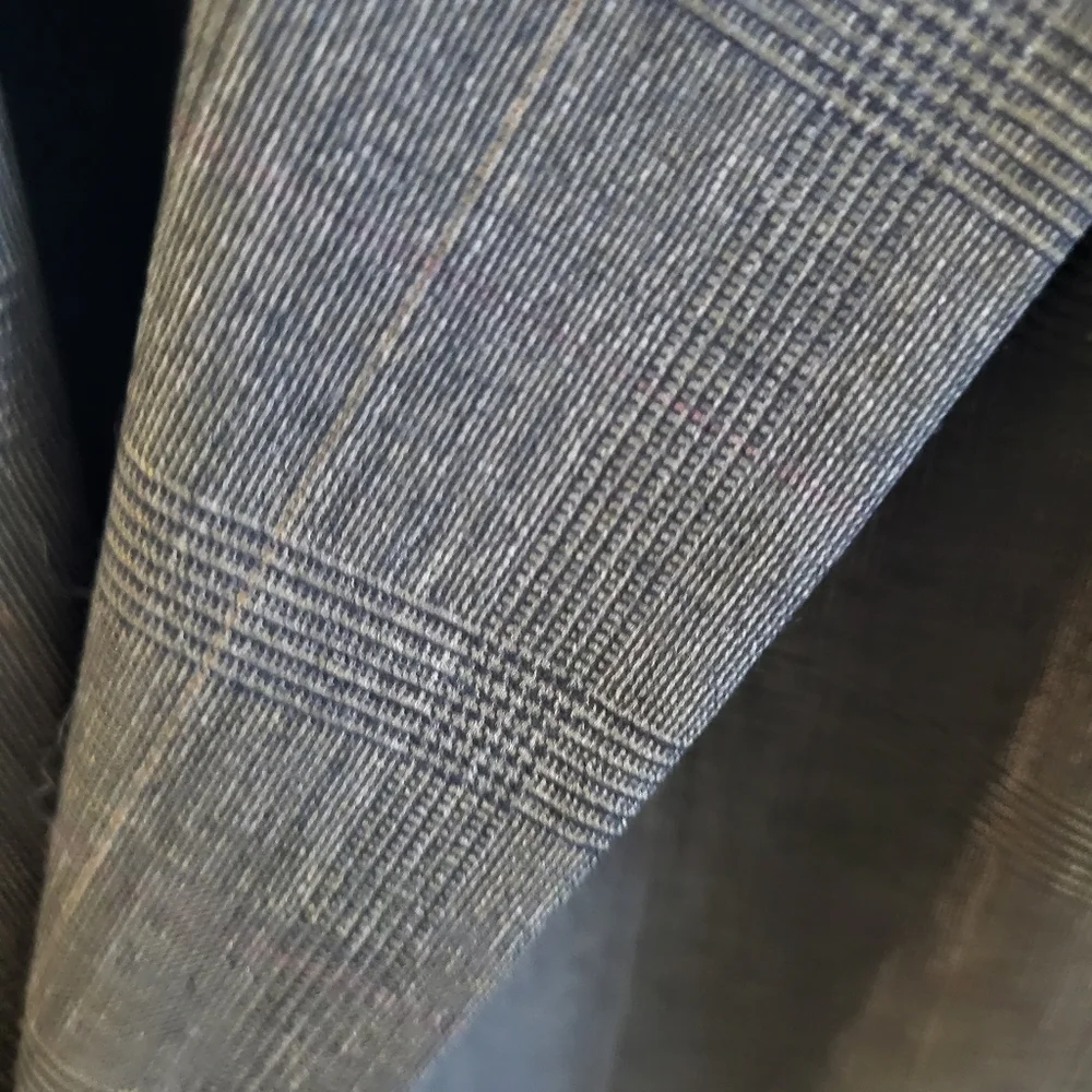 Vintage,Bert Pulitzer, Men's Blazer/Sport Coat, Plaid Tan Details, Size 48 L‎